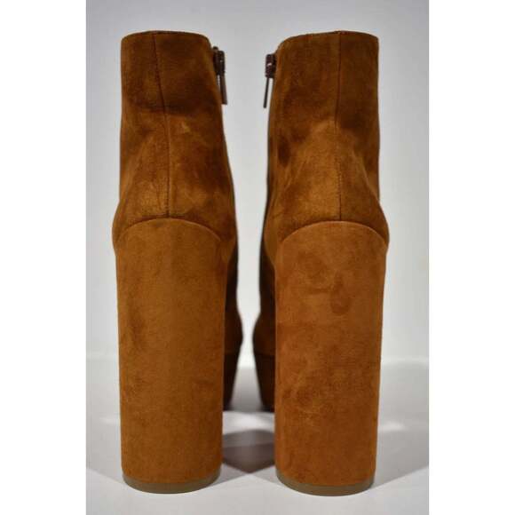 Christian Louboutin Movida Booty 130 Brown Foxy Platform Block Heel Boot 39.5 - Picture 11 of 12